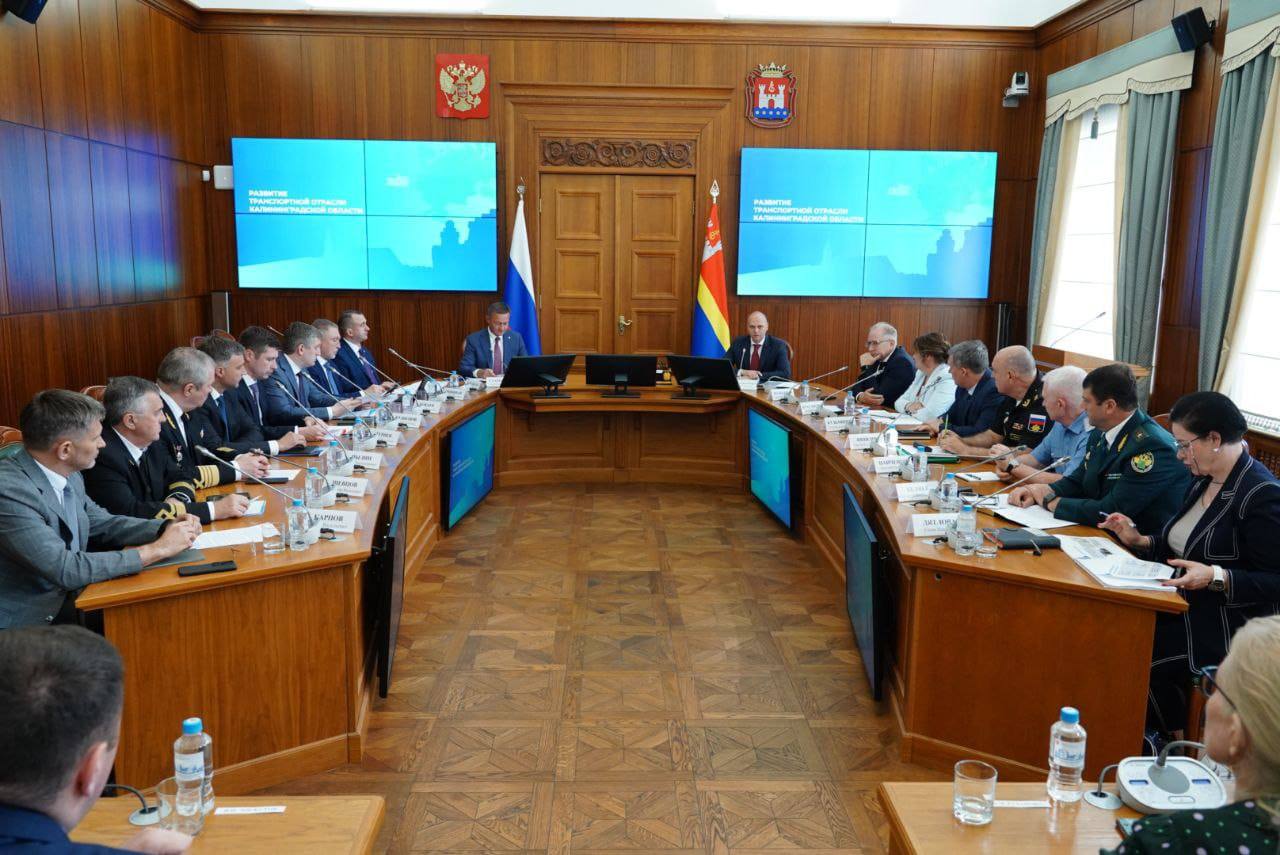 На выездном совещании в Калининградской области обсудили ход строительства Международного морского терминала в г. Пионерский