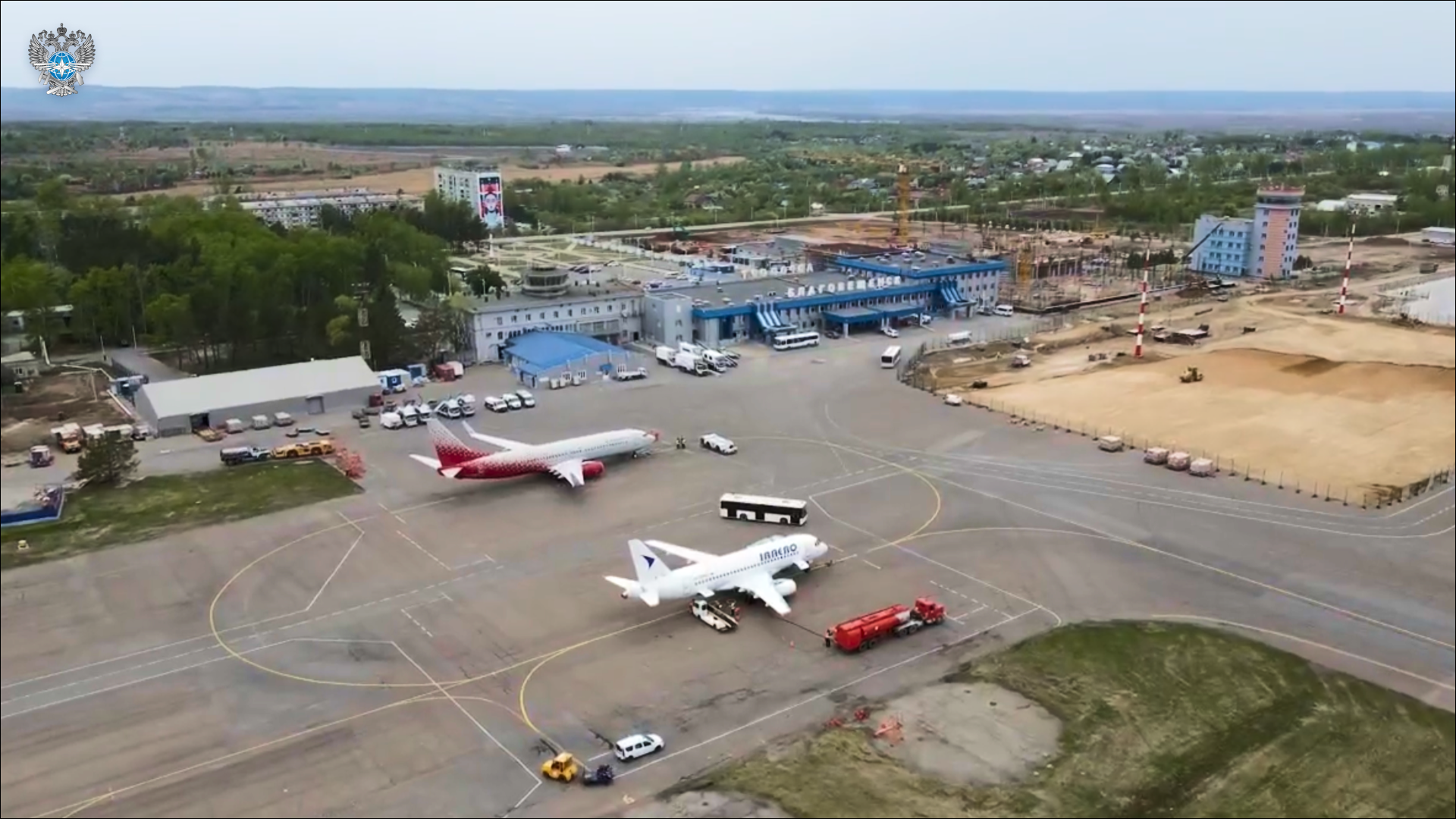 После реконструкции аэродромной инфраструктуры в аэропорту Благовещенск увеличились показатели по грузообороту